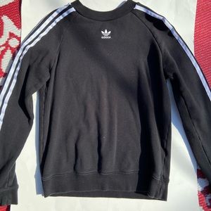 Black Adidas crewneck sweatshirt